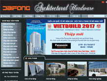 Tablet Screenshot of daiphong.com